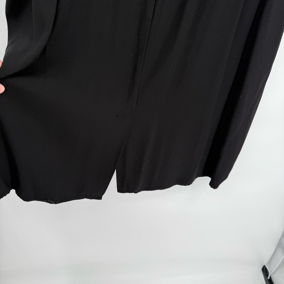 Universal Standard Womens Mary Black Faux Wrap Surplice Sheath Dress Size 2X - Picture 8 of 9